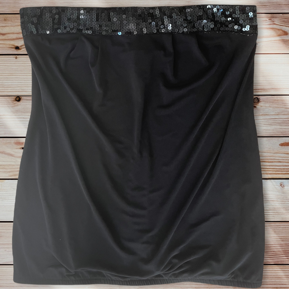 Candies Tube Top with Sequins